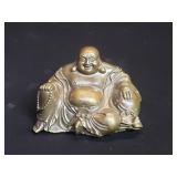 Vintage brass Buddha figure