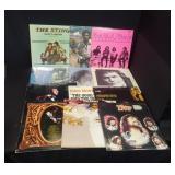 Eighteen LP records