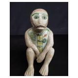 Chinoserie porcelain monkey figurine