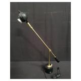 Mid-Century style brass table lamp