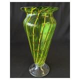 Vintage Murano-style glass vase