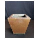 Vintage copper planter