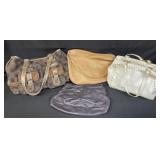 Group of vintage handbags