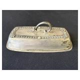 Vintage sterling silver butter dish cover