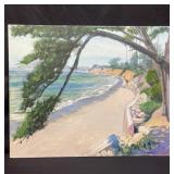 Signed oil on canvas painting
