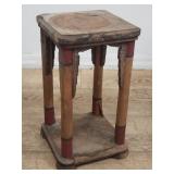 Vintage wood stool
