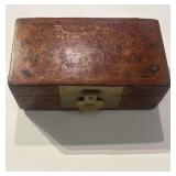 Chinese red lacquered box