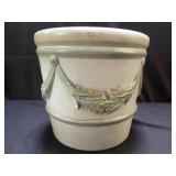 Vintage glazed stoneware Jardiniere