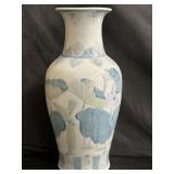 Chinese lotus flower vase