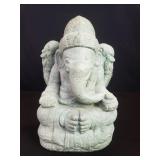Vintage cement Ganesh statue