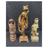 Group of Asian decorative statues