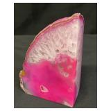 Agate geode specimen