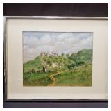 Isabelle Lazarus Miller signed oil painting on