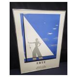 Vintage Ertï¿½ "proscenium" lithograph