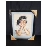 Signed Dorothy Baigh watercolor