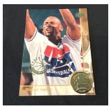 Michael Jordan Upper Deck Gold Medal card 85