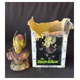 The Green Goblin bust sculpture