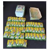 Lot of 1990 Topps hockey card packs