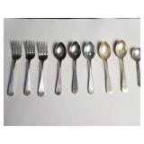 Group of sterling silver flatware