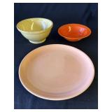 Lot of 3 vintage ceramic dishes