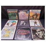 Group of LP records