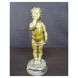 "The kiss" bronze sculpture inspired by Nicolas