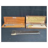 Group of vintage precision tools