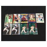 9 Derek Jeter rookie baseball cards