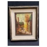 Signed oil on canvas