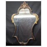 Vintage hand painted mirror