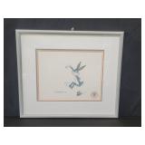 Warner. Bros inc.1982 signed Friz Freleng Bugs