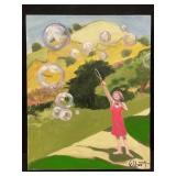 Signed oil on canvas painting by Elbert Price