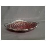 Murano style art glass bowl