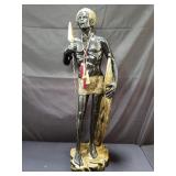 Ceramic statue of Orisha Ogun