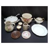 Group of ceramic and porcelain bowl, tureen, etc
