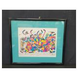 Bruce Johnson signed serigraph