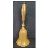 Vintage brass school bell