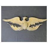 Vintage Sexton cast aluminum eagle wall plaque