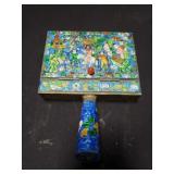 Vintage Chinese clousonnï¿½ silent butler