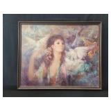 Eva Makk 26/250 giclee print on canvas