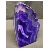 Agate geode specimen