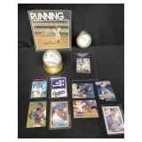 Group of Dodgers memorabilia