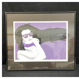 Vintage signed and numbered silkscreen by Thomas