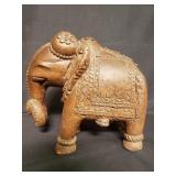 Ceramic elephant figurine