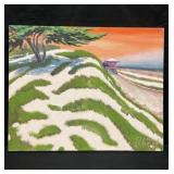 Signed oil on canvas painting by Elbert Price