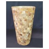 Z gallery French mother of pearl mosiac vase