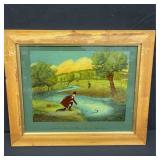 Antique English hand-colored engraving by Robert