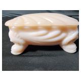 Vintage Cambridge Crown Tuscan trinket box