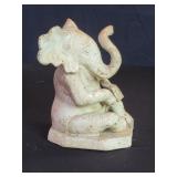Cast iron elephant door stop