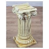 Plaster column pedestal